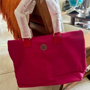 Pink Tote Bag